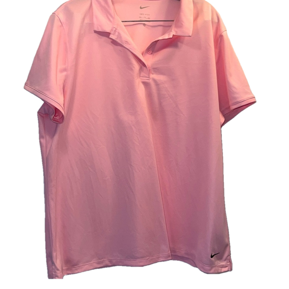 Nike Golf Shirt, SZ XXL, L27”, PTP23”, Some Stretch, Dri-Fit, Like New, Wore 1X